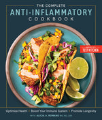 Book cover for Complete Anti-Inflammatory Cookbook: Optimize Health, Boost Your Immune System, Promote Longevity
