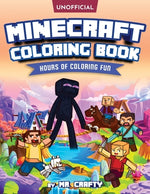Book cover for Minecraft's Coloring Book: Minecrafter's Coloring Activity Book: Hours of Coloring Fun (An Unofficial Minecraft Book)