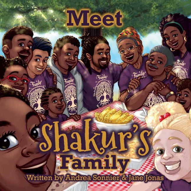 Book cover for Meet Shakur's Family: A Shakur Series Board Book