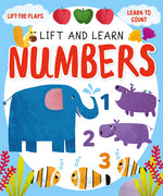 Book cover for Lift and Learn Numbers: Lift-The-Flaps, Learn to Count