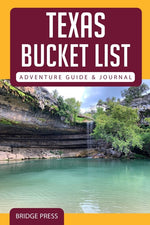 Book cover for Texas Bucket List Adventure Guide & Journal