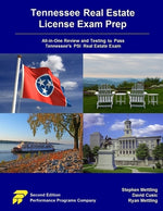 Book cover for Tennessee Real Estate License Exam Prep: All-in-One Review and Testing to Pass Tennessee's PSI Real Estate Exam