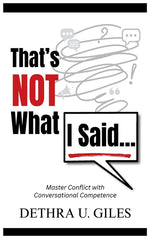 Book cover for That's Not What I Said