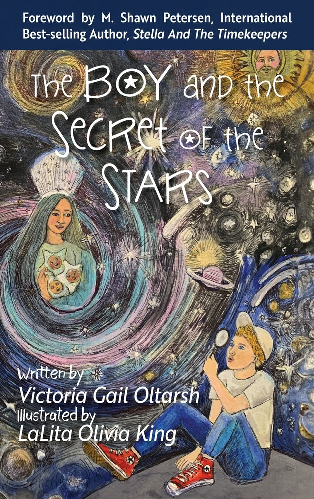 Book cover for The Boy and the Secret of the Stars