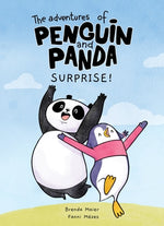 Book cover for Surprise! the Adventures of Penguin and Panda: Graphic Novel (1) Volume 1