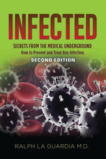 Book cover for Infected: Secrets from the Medical Underground - How You Can Prevent and Treat Any Infection - SECOND EDITION