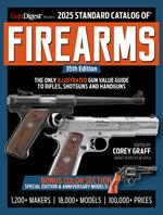Book cover for 2025 Standard Catalog of Firearms