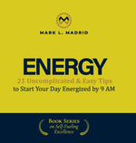 Book cover for Energy: 21 Uncomplicated & Easy Tips to Start Your Day Energized by 9 AM