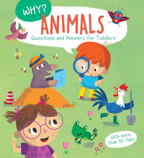 Book cover for Why? Questions & Answers for Toddlers - Animals