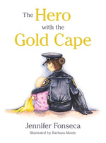 Book cover for The Hero with the Gold Cape