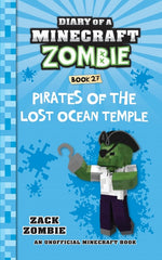 Book cover for Diary of a Minecraft Zombie Book 27: Pirates of the Lost Ocean Temple