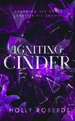 Book cover for Igniting Cinder: A Spicy Cinderella Retelling (The Lost Girls Book 3)