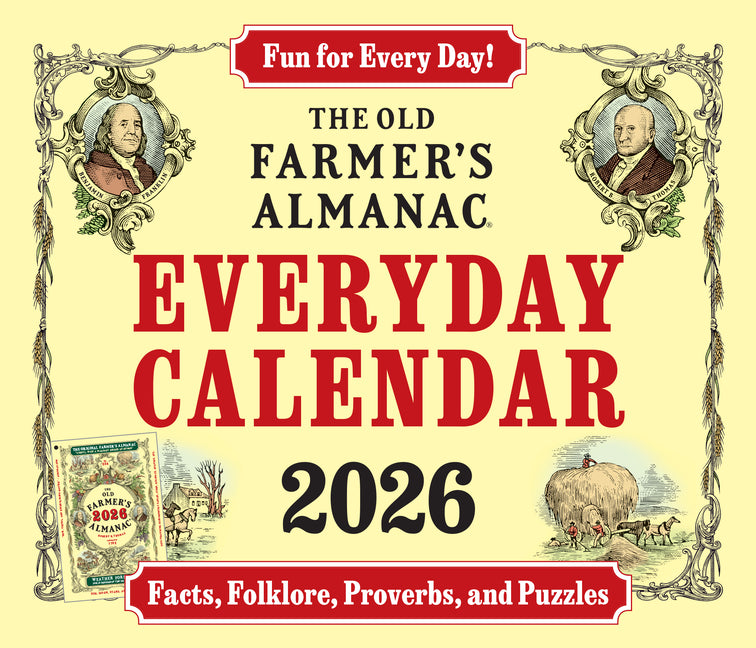 Book cover for 2026 Old Farmer's Almanac Everyday Box Calendar