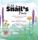 Book cover for At a Snail's Pace: A Stroll Around the Garden Through Poems