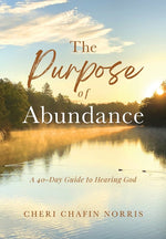 Book cover for Purpose of Abundance: A 40-Day Guide to Hearing God