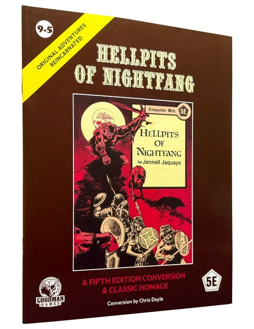 Book cover for Oar 9.5: Hellpits of Nightfang (5e)