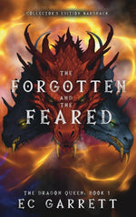 Book cover for Forgotten and The Feared, A Grimdark Romantasy: Collector's Edition Hardback