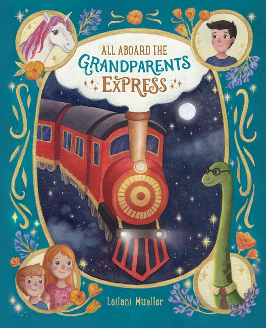 Book cover for All Aboard the Grandparents Express