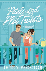 Book cover for Petals and Plot Twists: a whimsical romance