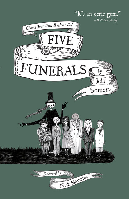 Book cover for Five Funerals: Choose Your Own Perilous Path