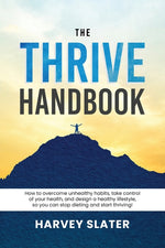 Book cover for Thrive Handbook: How to overcome unhealthy habits, take control of your health, and design a healthy lifestyle, so you can stop dieting and start thri