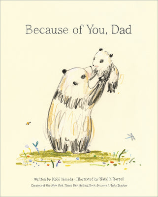 Book cover for Because of You, Dad