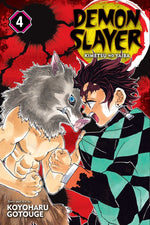 Book cover for Demon Slayer: Kimetsu No Yaiba, Vol. 4