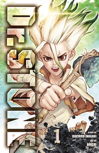 Book cover for Dr. Stone, Vol. 1
