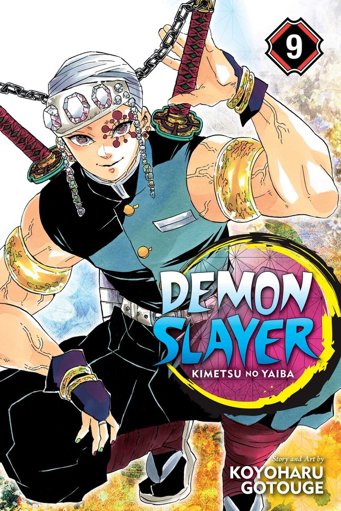 Book cover for Demon Slayer: Kimetsu No Yaiba, Vol. 9