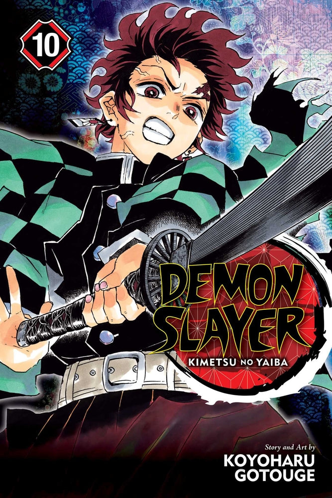 Book cover for Demon Slayer: Kimetsu No Yaiba, Vol. 10