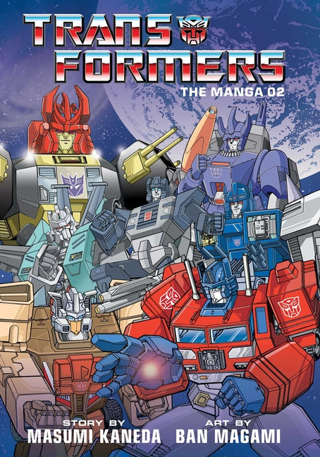 Book cover for Transformers: The Manga, Vol. 2