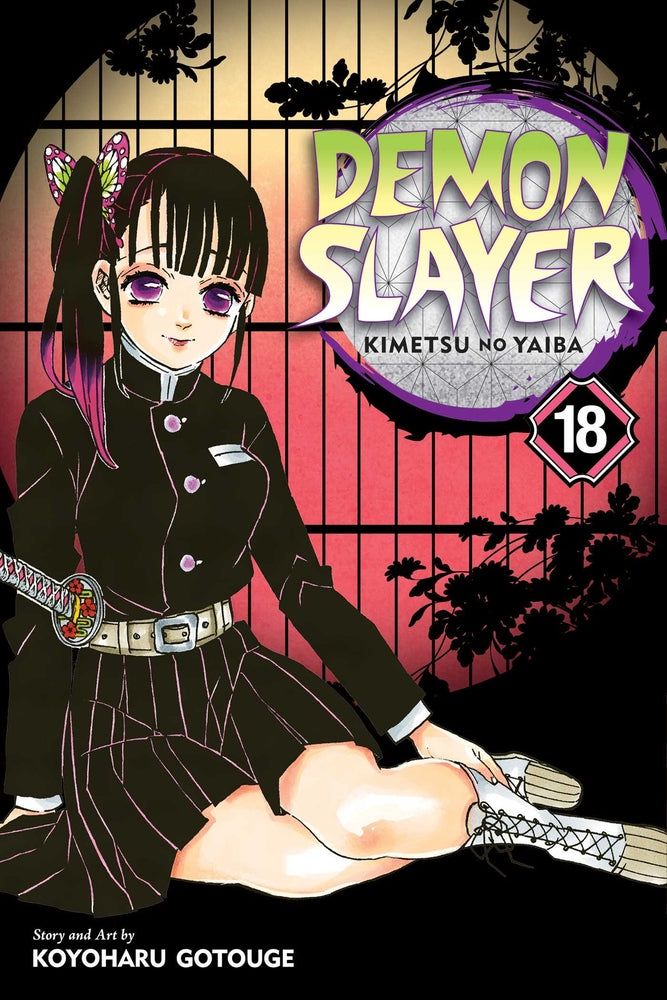 Book cover for Demon Slayer: Kimetsu No Yaiba, Vol. 18