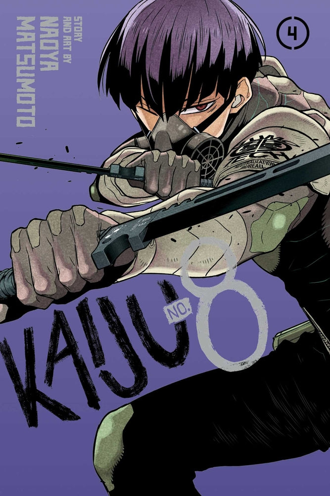 Book cover for Kaiju No. 8, Vol. 4