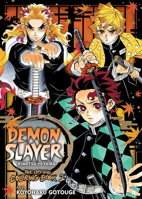 Book cover for Demon Slayer: Kimetsu No Yaiba: The Official Coloring Book 2