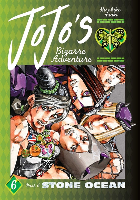 Book cover for Jojo's Bizarre Adventure: Part 6--Stone Ocean, Vol. 6