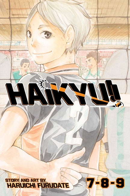 Book cover for Haikyu!! (3-In-1 Edition), Vol. 3: Includes Vols. 7, 8 & 9