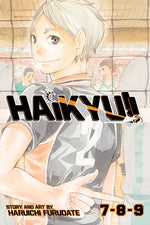 Book cover for Haikyu!! (3-In-1 Edition), Vol. 3: Includes Vols. 7, 8 & 9
