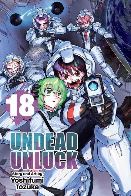 Book cover for Undead Unluck, Vol. 18