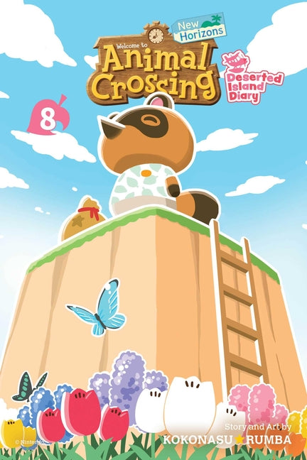 Book cover for Animal Crossing: New Horizons, Vol. 8: Deserted Island Diary