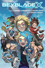 Book cover for Beyblade X, Vol. 4