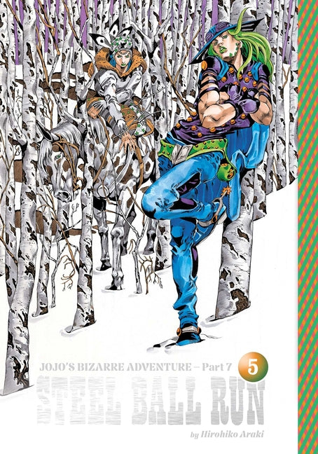 Book cover for Jojo's Bizarre Adventure: Part 7--Steel Ball Run, Vol. 5