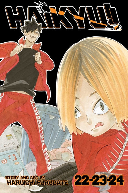 Book cover for Haikyu!! (3-In-1 Edition), Vol. 8: Includes Vols. 22, 23 & 24