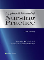 Book cover for Lippincott Manual of Nursing Practice
