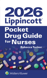 Book cover for 2026 Lippincott Pocket Drug Guide for Nurses