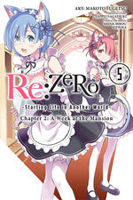 Book cover for RE: Zero -Starting Life in Another World-, Chapter 2: A Week at the Mansion, Vol. 5 (Manga)