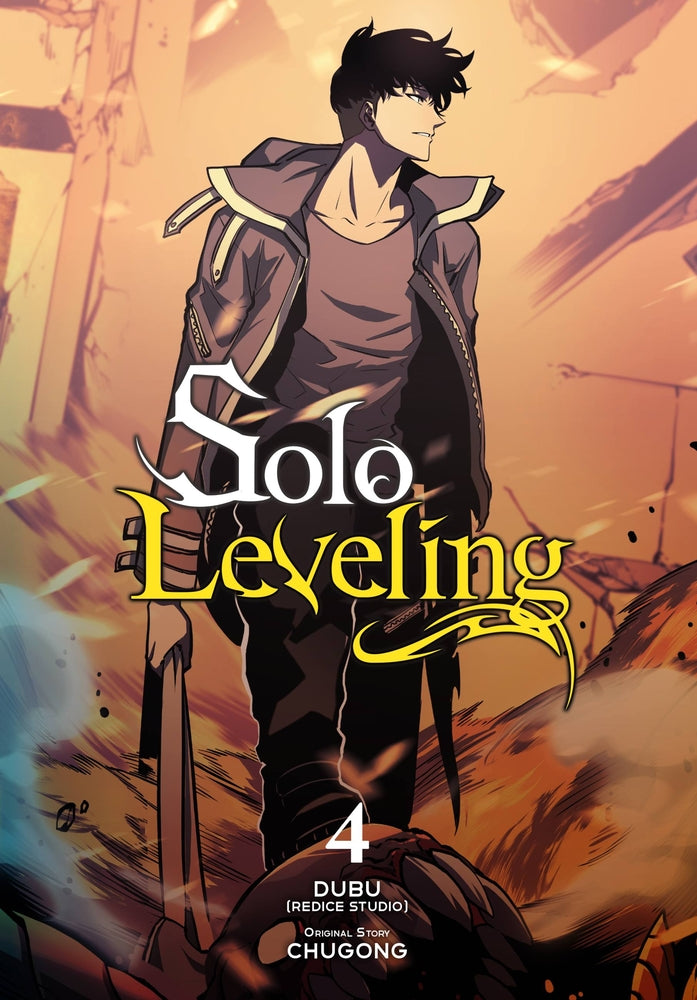Book cover for Solo Leveling, Vol. 4 (Comic)