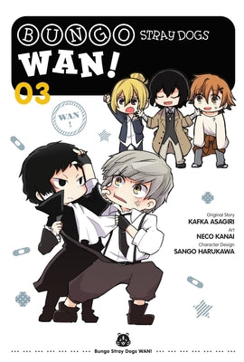 Book cover for Bungo Stray Dogs: Wan!, Vol. 3