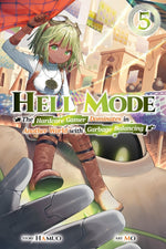 Book cover for Hell Mode, Vol. 5: The Hardcore Gamer Dominates in Another World with Garbage Balancing Volume 5