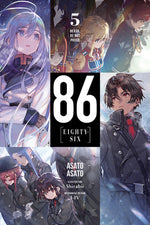 Book cover for 86--Eighty-Six, Vol. 5 (Light Novel): Death, Be Not Proud