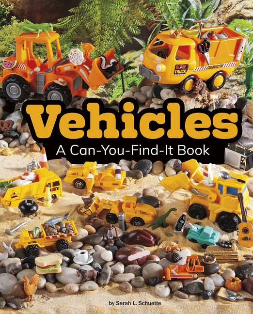 Book cover for Vehicles: A Can-You-Find-It Book